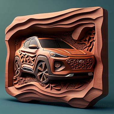 3D model Hyundai Kona (STL)